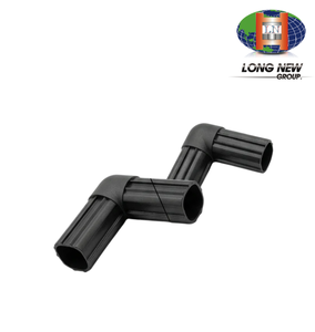 Connecteur d'angle droit en plastique LONGNEW OEM |   Raccord d'assemblage de tube carré personnalisé en ABS/PC/PP, fabriqué à Taïwan - Product Image 5