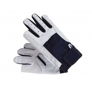 Gants de navigation à doigts coupés en cuir respirant, gants de bateau en cuir synthétique pour hommes à doigts courts, prix de gros abordable - Product Image 4