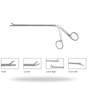 Micro Decker Pituitary Rongeurs 150mm Instrumento Quirúrgico Neuroespinal para Corte Óseo - Product Image 1