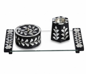 Quemador de Incienso Árabe Premium de Nácar con Caja y Bandeja de Acrílico, Set de Dubái, EAU, para Ramadán y Eid, Venta al por Mayor - Product Image 6