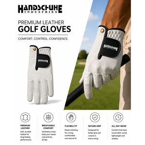 Nouveaux gants de golf en cuir durable, respirants et résistants à l'usure, produit sportif populaire, vente en gros à prix avantageux, gants de golf - Product Image 4