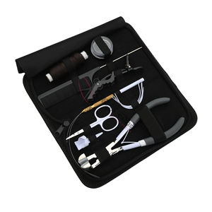 High Quality Salon Hair Extension Tool Kit with Hair Pressing Tool Wire Loop Threader <b>Beads</b> Box Hair Scissor Rat Tail Comb Set - Product Image 1