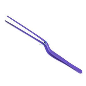 Pinzas de Chef de 20 cm con Punta Curva, Recubrimiento Antiadherente Amarillo, Acero Inoxidable, Pinzas de Precisión para Cocina Profesional - Product Image 5