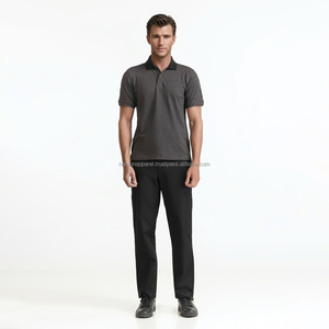 Nardon Apparel, Golf de manga corta deportivo informal para hombre, para Polos, rendimiento que absorbe la humedad, tela de punto a rayas - Product Image 4