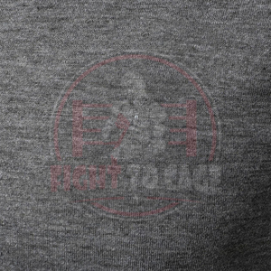 Chemise pour homme en coton respirant de qualité supérieure, couleur gris noir uni, logo personnalisé, manches courtes, style urbain, streetwear - Product Image 4