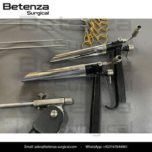 Laryngoscope rigide manuel à fibres optiques de qualité supérieure, ensemble de 10 pièces, instruments chirurgicaux d'ORL pour laryngoscopie, approuvé CE ISO 13485 - Product Image 5