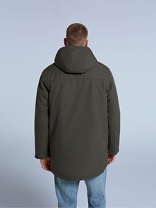 New Design Windbreaker Hooded Parka Jacket Custom Winter Warm Breathable Quick Dry Plus Size Long for <b>Men</b> - Product Image 2