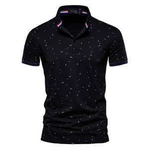 <b>Mens</b> <b>Long</b> <b>Sleeve</b> Rugby Polo <b>Shirt</b> Bold Horizontal <b>Stripes</b> Contrast White Collar Casual Slim Fit Cotton Blend Winter Tops Apparel - Product Image 5