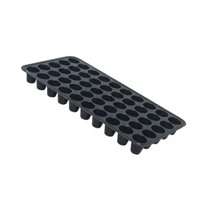 STR-050-1 Aiermei 35/ 40/ 50/ 60/ 98/ 104 cells polymer plant containers for growing seedlings Greenhouse strawberry seedling