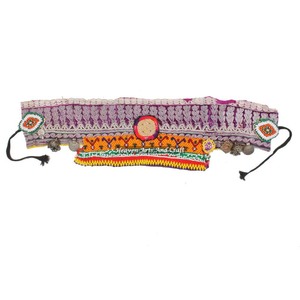 Vintage Belt Belly Dance Bead Afghani Traditional Waist Belt Kuchi Tribal BB098A <b>Old</b> Banjara Real Vintage Handmade Beaded Belts - Product Image 1