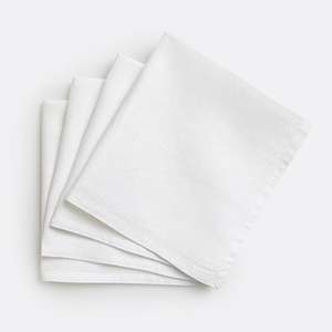 Serviette de table en coton décorative, imprimée et brodée, douce, réutilisable, en gros - Product Image 1