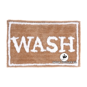 Alfombrillas de baño de algodón puro con mechones de lujo a la moda Diseño más suave Precio al por mayor directo de fábrica Hecho a máquina - Product Image 2