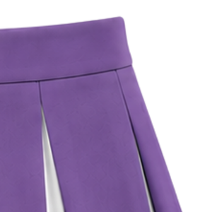 Lavender <b>White</b> Black Womens Pleated Cheerleading <b>Skirt</b> High Waist Athletic Team Performance Dance Sports Cheer Uniform <b>Skirt</b> - Product Image 4