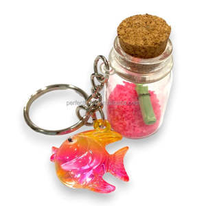 Botella de Arena OEM con Impresión UV, Patrón Animal, Forma 3D, Llavero para Mujer, Impresión de Logotipo Aceptable - Product Image 4