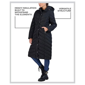 <b>Womens</b> Maxi <b>Puffer</b> Winter Coats Long Quilted <b>Jackets</b> for <b>Women</b> Weather Resistant <b>Puffer</b> Parka Hooded Warm Thick Outerwear - Product Image 2