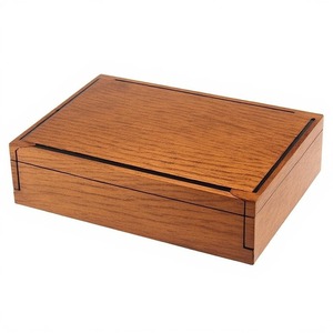 Luxury Handcrafted Wooden Cigar Case Crafted For Classic Appeal With Durable Build And Smooth Natural Finish - Product Image 3