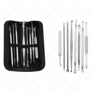 Kit Premium de Extracción de Puntos Negros y Acné, Herramientas Quirúrgicas de Acero Inoxidable para Uso Profesional - Product Image 2