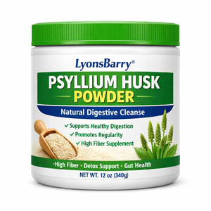 Poudre de Psyllium Naturelle pour Nettoyage Digestif, Supplément Riche en Fibres Alimentaires, Fabricant OEM sous Marque Privée GMP - Product Image 2