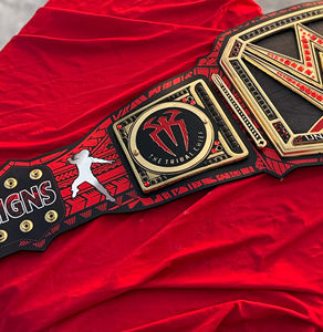 Ceinture de championnat indiscuté de lutte personnalisée Roman Reigns 1 316 jours, série Signatures, taille haute, doublure en cuir 4 mm, adulte - Product Image 2