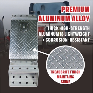 Caja de paso resistente para camiones y furgonetas <span class=keywords><strong>Plataforma</strong></span> de paso portátil antideslizante - Product Image 4