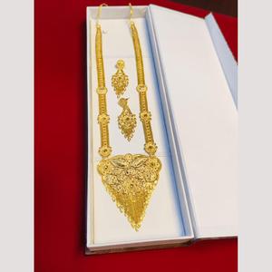 ชุดสร้อยคอยาวสไตล์ราชวงศ์ เครื่องประดับแฟชั่น 11058737GL - Product Image 1