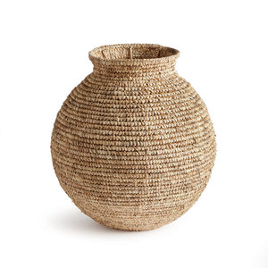 Vase de décoration florale tissé à la main pour table de maison outil de tournage unique pour la décoration intérieure - Product Image 3
