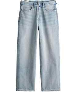 Jean ample décontracté en denim délavé clair pour homme, style streetwear américain 2026 – Idéal hiver, printemps, automne - Product Image 1