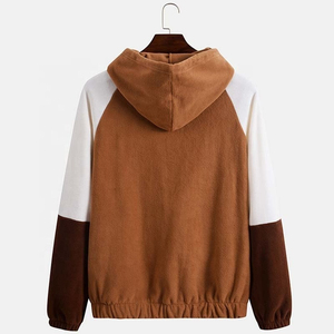 เสื้อฮู้ดดี้ผู้ชายดีไซน์ใหม่ขายส่ง ทรงปกติ ผลิตจากผ้าฝ้าย 100% เน้นความสบายในการเคลื่อนไหว สไตล์ลำลอง - Product Image 2
