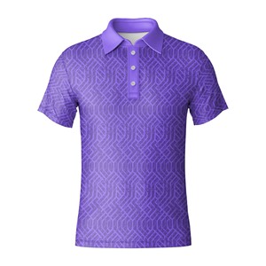 Camiseta de Golf OEM/ODM, Poliéster y Elastano, Elástica en 4 Direcciones, Transpirable y de Alto Rendimiento - Product Image 4