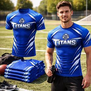 Camisetas de Compresión al por Mayor para Ropa Deportiva Masculina - Fabricante OEM para Ropa Deportiva al por Mayor - Product Image 6