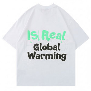 T-shirt streetwear respirant et doux, imprimé en relief, coton premium, graphisme en relief, confortable, mode décontractée pour hommes - Product Image 2