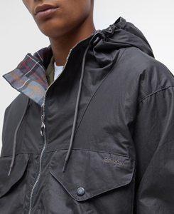 Chaqueta Casual de Lona Transpirable para Hombre, con Cierre de Cremallera y Logotipo Frontal, Impermeable, SUQAINA FASHION GARMENTS - Product Image 3