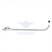 Cathéter de Troeltsch pour la trompe d'Eustache Cathéter manuel chirurgical pour tube d'Eustache pour procédures d'otologie professionnelles ORL