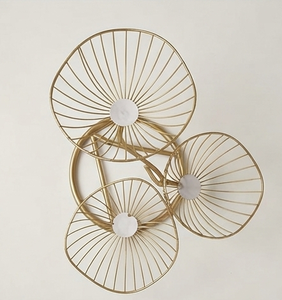 Panier de rangement en fil métallique, support élégant pour fruits, paniers de rangement pour la décoration de table et la présentation des aliments - Product Image 3
