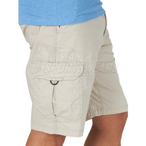 Pantalones Cortos Cargo para Hombre, Cintura Media, Color Sólido, Ecológicos, de Alta Calidad, Transpirables, para Viajes, Casuales y Cómodos, Suministro de Fábrica con MOQ Bajo - Product Image 6