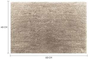 Tapis de salle de bain de luxe personnalisé, tapis de bain en microfibre extra doux et absorbant, tapis de bain antidérapant en fourrure moelleuse - Product Image 3