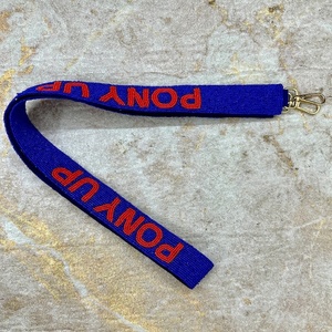 Correa de Bolso con Cuentas de Algodón Go Steelers, Accesorio de Bolso Elegante Hecho a Mano con Personalización, Perfecto para el Día del Partido - Product Image 3