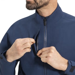 Chaqueta de Golf Ligera para Hombre, Resistente al Viento y al Agua, con Cierre de Cremallera, Secado Rápido, Logotipo Frontal Personalizado, Material de Poliéster/Nailon - Product Image 5