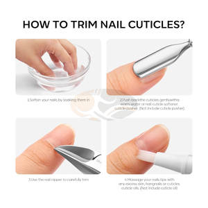 Ciseaux professionnels en acier inoxydable pour cuticules, coupe-cuticules, coupe-ongles épais, ongles incarnés, pour bébés et seniors, extra-affûtés - Product Image 6