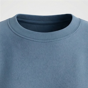 <b>Women's</b> 2 Piece Knitted Solid Color Loose Fit Crew Neck Short Sleeve T Shirt and Above Knee Shorts <b>Set</b> Breathable Casual Wear - Product Image 4