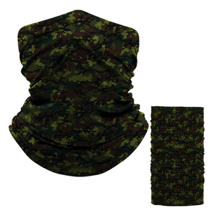 Cagoule unisexe camouflage imprimée par transfert thermique pour adulte, usage extérieur, respirante, imperméable, 100 % polyester, 54-56 cm, ski et sports - Product Image 3