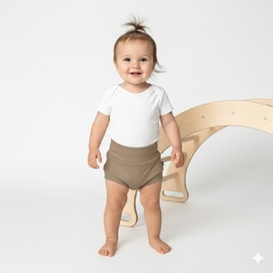 Vêtements pour filles en bas âge, confortables et pratiques, tissu durable, vêtements Bummies - Product Image 1