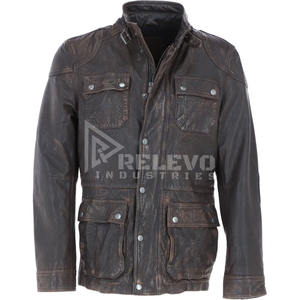Chaqueta Acolchada de Invierno para Hombre 2026, Abrigo de Poliéster Sostenible con Cierre, Ropa Exterior Cálida Lista para Enviar - Product Image 6