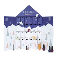 Boîte de rangement à 25 tiroirs en forme de maison de Noël, calendrier de l'Avent pour chocolats, maquillage et cosmétiques