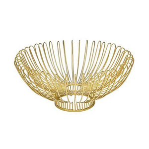 Luxury Handmade Modern Iron Hanging Storage <b>Basket</b> for Fruits <b>Bread</b> Snacks and Decorative Display - Product Image 4