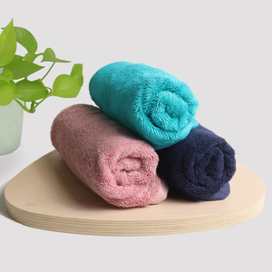Serviette en coton 100% éponge Dobby de couleur unie, fabriquée sur mesure en usine au Pakistan, épaisse, douce, écologique, absorbante, avec logo personnalisé - Product Image 6