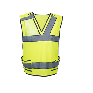 Chaleco de Seguridad Reflectante de Alta Calidad, Ligero, Lavable, con Diseño Personalizado, ANSI Clase 1, AIRO INDUSTRIES, Venta al Por Mayor - Product Image 5