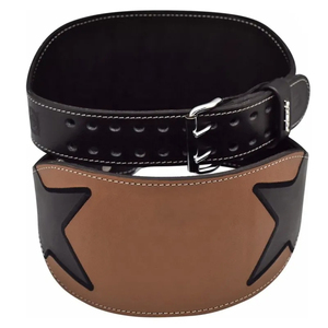 New Arrival Cowhide Leather Weightlifting <b>Belt</b> 7mm Gym Workout Back Support Custom Design OEM Adjustable Weight Lifting <b>Belt</b> - Product Image 1