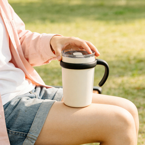 Nouveau style. Mug à café populaire en acier inoxydable de petite capacité avec poignée, portable pour les fêtes - Product Image 2