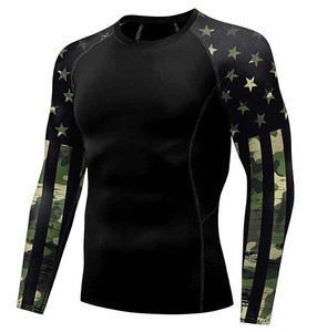 เสื้อแรชการ์ดแขนยาว ป้องกันรังสียูวี UPF 50+ ระบายอากาศได้ดี เหมาะสำหรับเล่นเซิร์ฟ ขายส่งยุโรป อเมริกา สำหรับชายหาด - Product Image 5